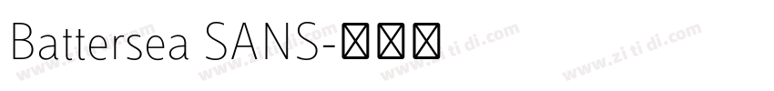 Battersea SANS字体转换 Battersea SANS字体转换